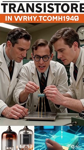 "The transistor: the brain of the digital world."