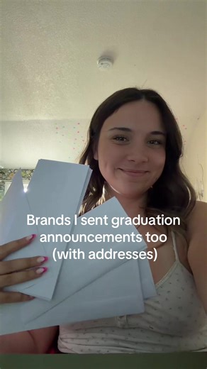 I’ll give updates!! #senioryear #graduation #classof2026 #brands #fyp | Graduation Announcements