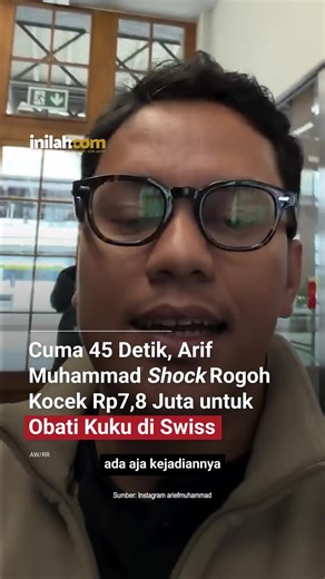 Arif Muhammad dan Kecelakaan Kuku di Swiss