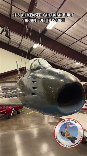 A bit about the Canadair Sabre Mk. V at ‪@PimaAirSpaceMuseum‬ #sabre #canadairsabre
