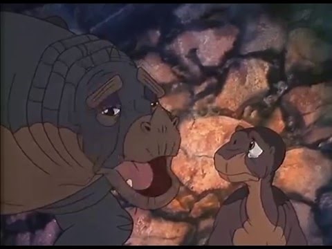 Great and sad scene The land before time