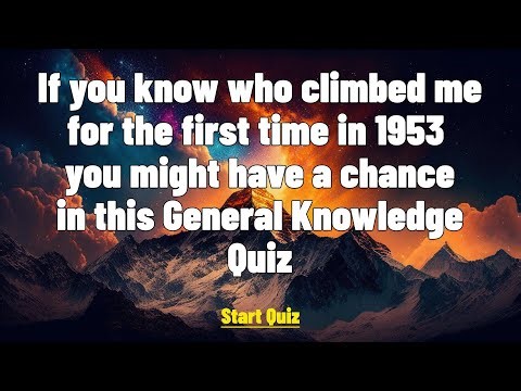 General Knowledge Quiz