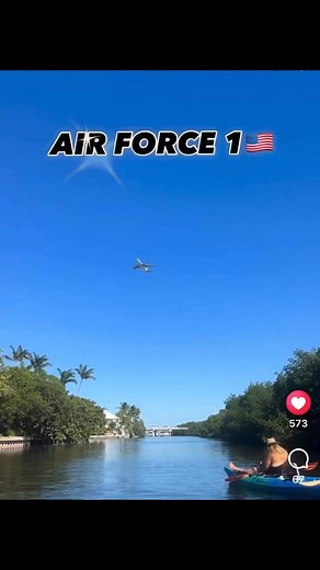 Air Force One over Key West | Casa del Mar Summerland Key FL