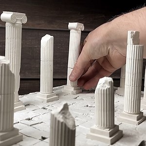 12M views · 414K reactions | Constructing an Ancient Ruins Diorama | DIY & Crafts | Facebook