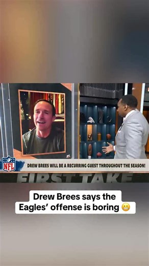 193K views · 10K reactions | Drew Brees can’t stand watching the Eagles’ offense  | ESPN First Take | Facebook