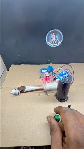“DIY Smoke Generator Experiment using Relay and Sensor- Crazy sai24 Creation”