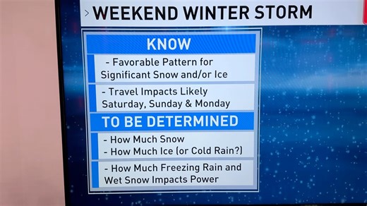 A significant amount of ice and snow possible in our region this weekend. StormTrack 5 Meteorologist David Boyd explains. | WCYB