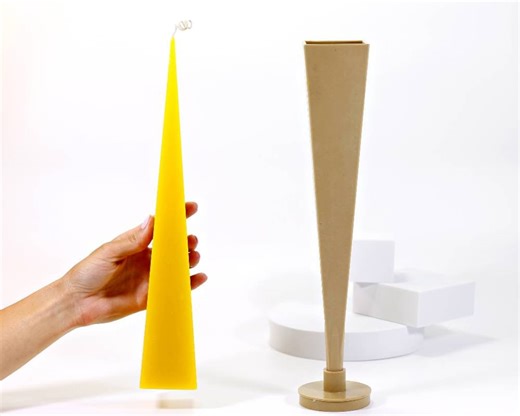 Pyramid Candle Mold: DIY Candle Making Supplies - Etsy
