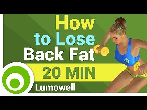 How to Lose Back Fat - Back Exercises for Women at Home