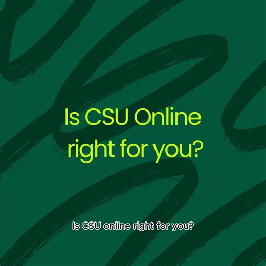 Accelerate your dreams. Achieve your goals. See how a degree from CSU Online can help you develop your purpose. | Colorado State University Online