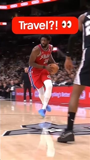 Travel?! 👀 Embiid double step back