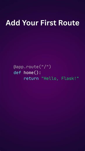 Installing Flask & Your First App | Python concepts in 2 minutes