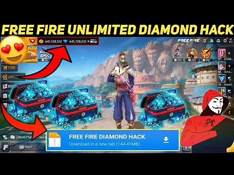 Free Fire Diamond Hack 💎 | Unlimited Diamond Mod Apk 2025 | Free Fire New Mod Menu OB47 | Live Proof