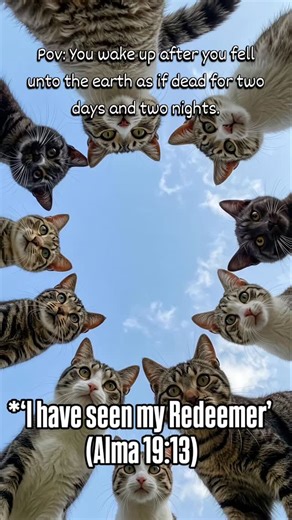 Transcendental_Mormon_Mystic on Instagram: "“In the Book of Mormon, a profound moment unfolds when God’s power transforms a king and his people. King Lamoni, a Lamanite ruler, encountered Ammon, a Nephite missionary, whose teachings about Jesus Christ and the plan of redemption pierced his soul. Overwhelmed by the Holy Spirit, Lamoni ‘fell unto the earth, as if he were dead’ (Alma 18:42–43), entering a divine vision that revealed the Savior’s redeeming love. For two days and nights, he lay in th