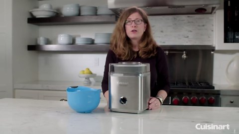 Cuisinart ICE-30RFB Stainless Steel Freezer Bowl, 2 quart, Silver