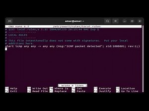 4136 INS Experiment 10 Demonstration of Snort