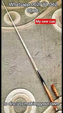 You WON'T BELIEVE the Craftsmanship of This Custom Snooker & Pool Cue