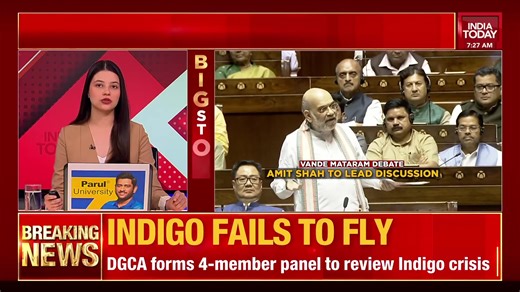 Parliament is set for a historic and emotionally charged debate as the Nation marks 150 years of 'Vande Mataram' On Monday, the Lok Sabha will take up the discussion, PM Modi to open the debate at 12 pm #Parliament #WinterSession #VandeMataram | Jessica Goel | India Today