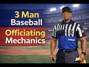 3 Man Baseball Umpire Mechanics Training | Rotations, Positioning & Game Situations