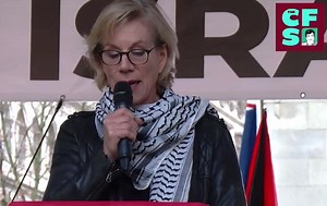 Juliet Stevenson's voice decrying the Gaza genocide echoes so loudly because very few in the arts community have dared to speak up. Her bravery underscores their cowardice. | Jonathan Cook, journalist