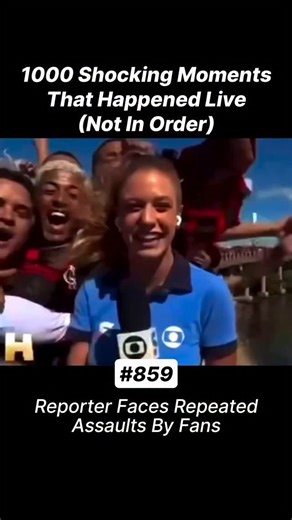 Uncovered Live Moments on Instagram: "A disturbing moment unfolded on live television when a reporter, trying to do their job, was repeatedly harassed by fans right behind them every second captured on camera. What started as a routine broadcast quickly turned chaotic as the crowd crossed the line, turning the reporter into the center of unwanted attention while millions watched in real time. The clip sparked immediate outrage online, reigniting conversations about safety, respect, and boundarie