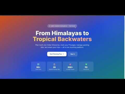Traveloop ✈️ | Full Stack AI-Powered Travel Planner | Spring Boot + React + PostgreSQL