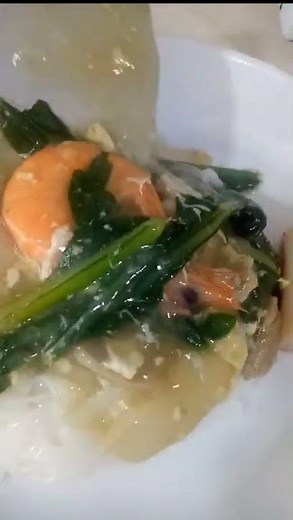 Hor Fan Noodles With Seafood Egg Gravy