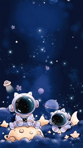 Fondos Animados de Astronautas: Belleza Espacial