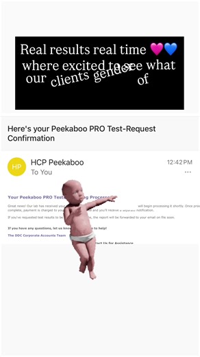 Another Peek-A-Boo gender reveal complete 🎉 Results received ✔️ Want to know your baby’s gender EARLY? 👶 📲 Book today with Her Legacy Testing Mobile • Private • Professional Hashtags: #GenderRevealIdeas #PeekABooTesting #MobileDNA #MomLife #HamptonVA