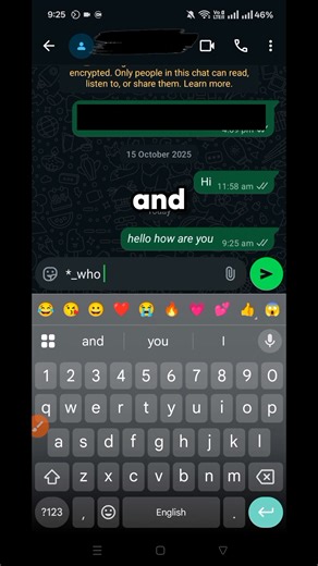 407K views · 4.8K reactions | WhatsApp writing tips you didn't know...