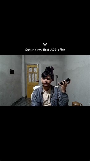 Getting my first JOB offer