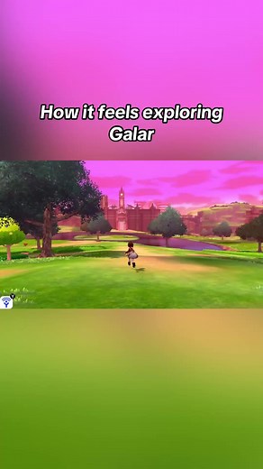 Exploring Galar in Pokémon Sword & Shield Gameplay