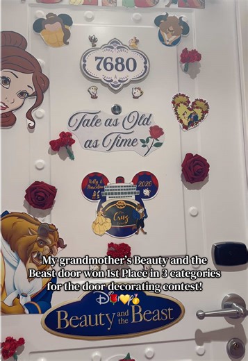 Grandma's Winning Disney Cruise Door Decor