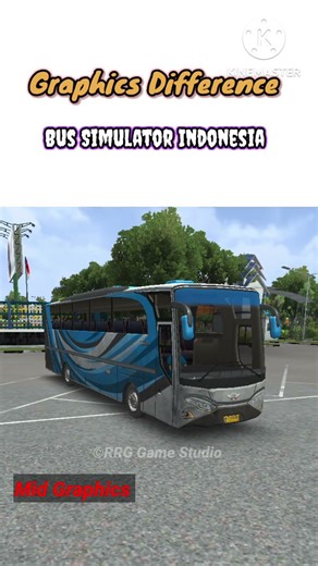 Graphics Difference in Bus Simulator Indonesia #bussid #bussimulatorindonesia