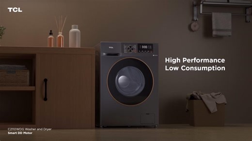 High on performance, low on energy. The TCL C2110WDG keeps your laundry fresh while saving on consumption. #TCL #TCLWashingMachine #TCLC2110WDG #TCLFreshCare #FreshnessByTCL | TCL South Africa