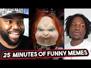 25 minutes of FUNNY memes REACTION - NemRaps Try Not to laugh 371
