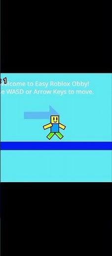 Simple obby in scratch