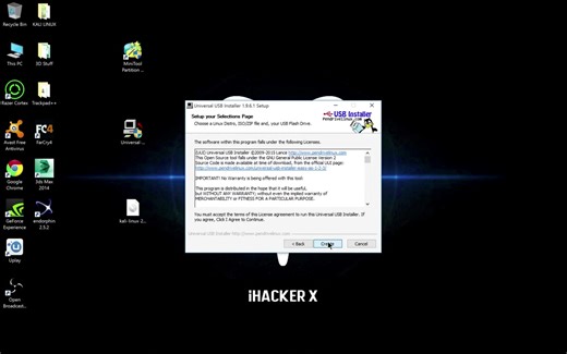 把kali linux装在U盘做成便携式系统启动盘live系统（口袋系统）