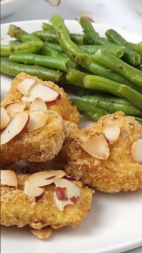 Air Fryer Panda Express Almond Chicken Recipe #airfryerrecipes #recipe