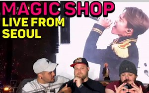 【BTS reaction】三老哥看“防弹Magic Shop (LY世巡首尔场）Live”_哔哩哔哩_bilibili