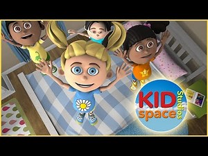 Five Little Monkeys (Jumping On The Bed) - Nursery Rhymes - KIDspace Studios