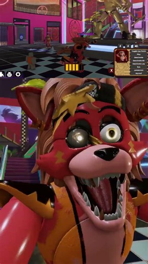 ROBLOX - UPDATE - FNAF SECURITY BREACH RP REWRITTEN! How to get GLAMROCK FOXY BADGE MORPH! #roblox