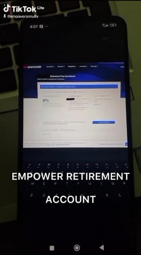 HOW TO INVEST IN EMPOWER RETIREMENT ACCOUNT #401k #empowerment #retirementplanning #empower #ssdi