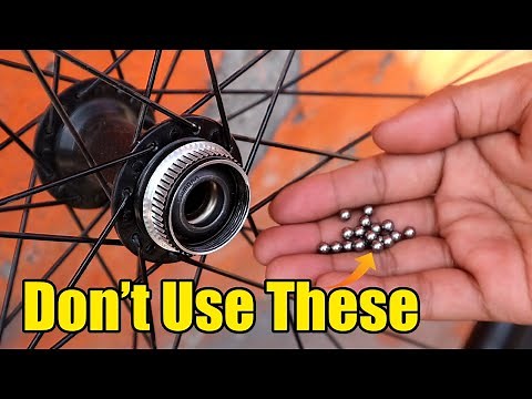 Do This and make your CYCLE Smooth and FAST | How To Service Shimano Ball Bearing MTB Wheels Hubs