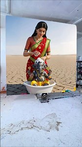 Happy Ganesh Chaturthi Drawing Photo 🌺🥰 Ganesh Ji Painting ❤️ #shorts #ganeshchaturthi #viralvideo