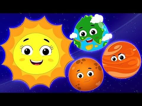 planètes chanson | apprendre les noms des planètes | éducatif pour les tout-petits | Planet Song