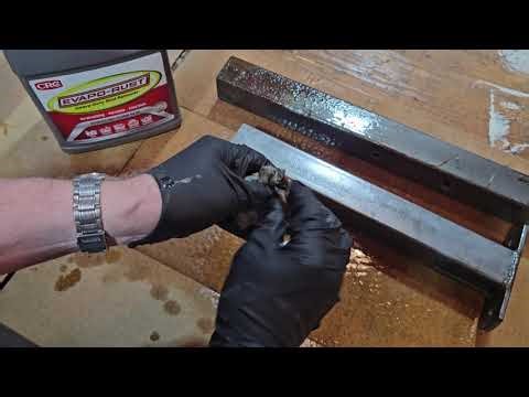 Heavy Rust Removal with CRC EvapoRust | Before and After, Gym Equipment Restoration