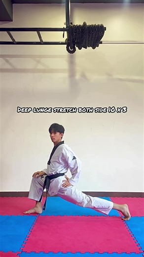 Part 1. Taekwondo stretches that will help your kicks soar and increase that flexibility 🙌👊#creatorsearchinsights #taekwondo #martialarts #stretching #flexibility fyp, training, practice, discipline, motivational, kicks
