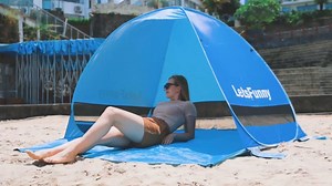 Watch LetsFunny Beach Tent on Amazon Live
