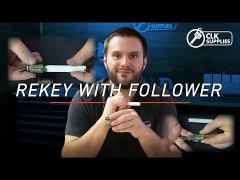 Locksmithing 101 | Rekeying Schlage F-Series Style Cylinders with the LAB Schlage Follower!